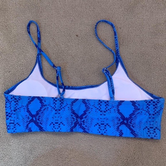 SNAKE SKIN BIKNI TOP - Picture 2 of 2